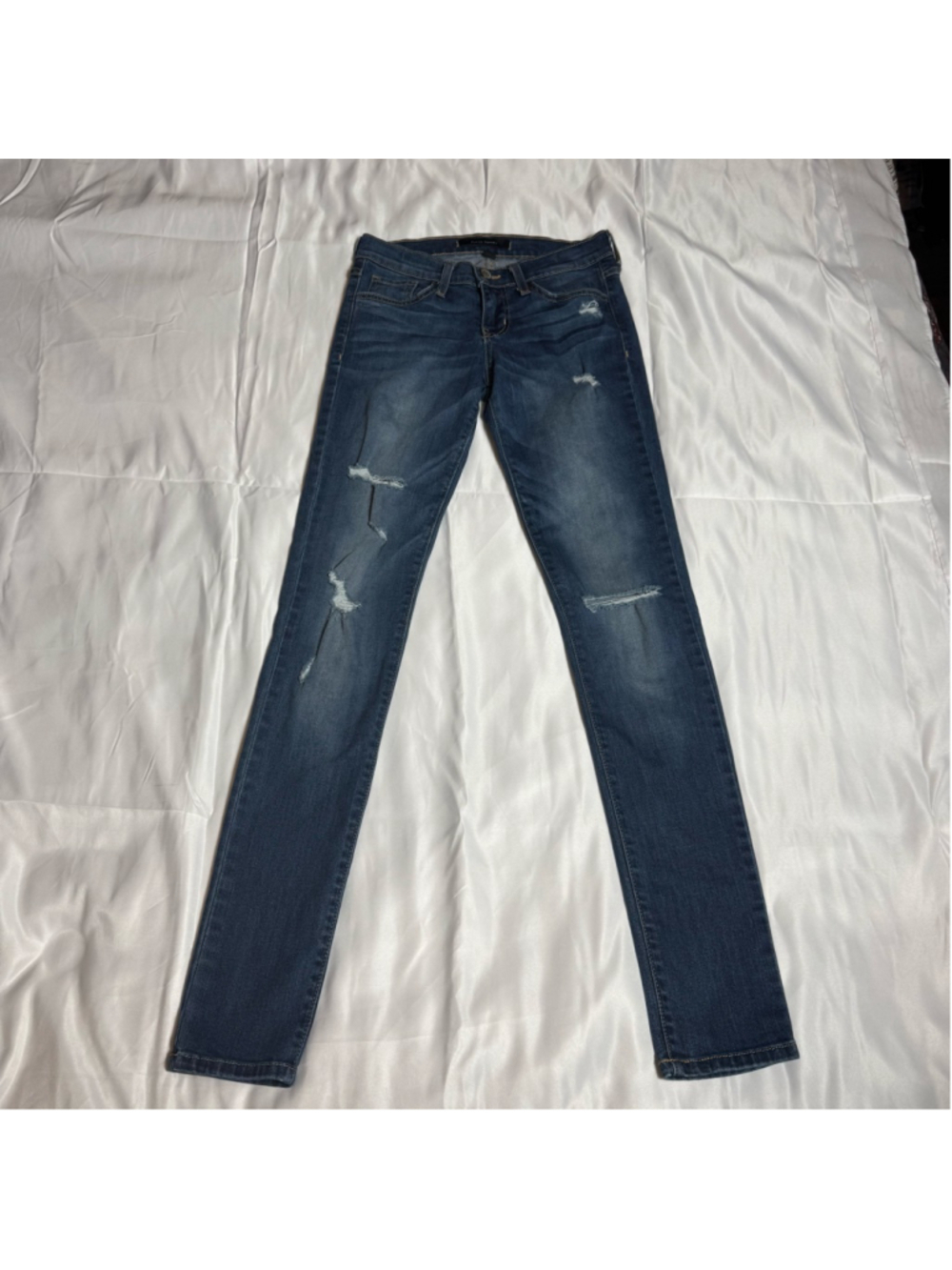 Women's FLYING MONKEY Skinny Jeans Size 25 Blue Distressed